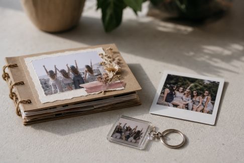Objets souvenirs DIY à partir de vos clichés d’EVJF préférés