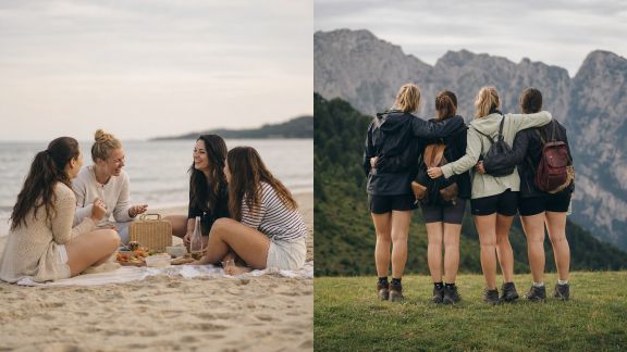 Destinations plage ou montagne : comparer les atouts pour un EVJF réussi