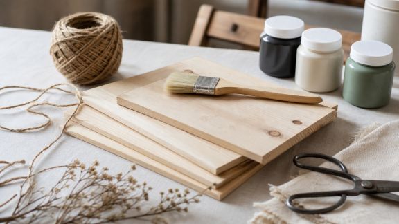 Créer un panneau de bienvenue unique avec des matériaux simples